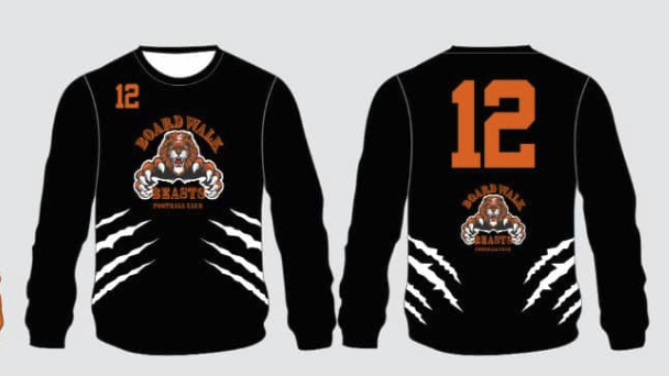 Boardwalk Beasts Gear For Team Members 7v7 Football Club