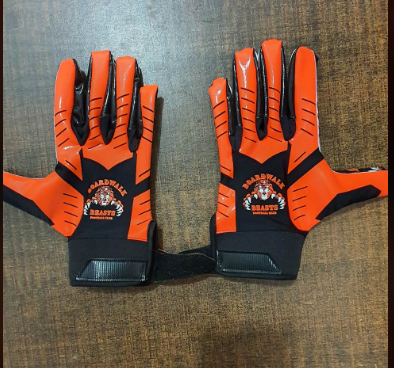 White Boardwalk Beasts Gloves
